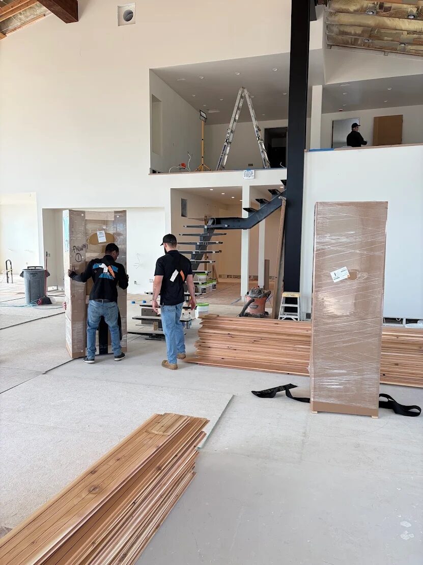 Move Forward LLC professional movers carefully loading a Spokane home